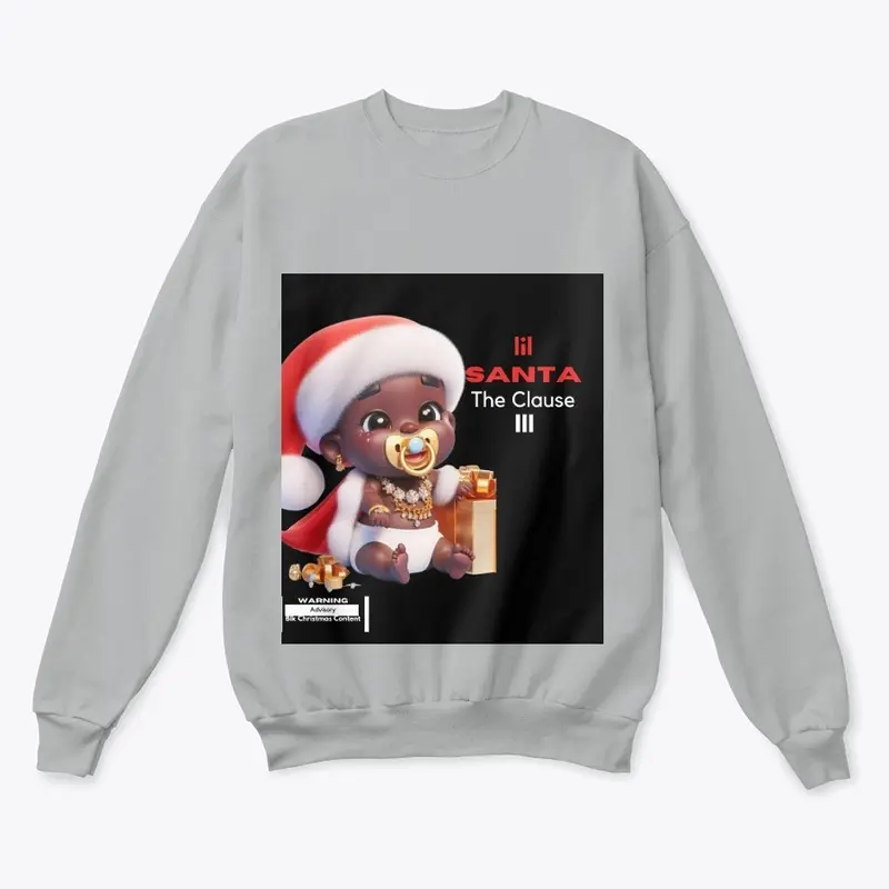 Lil Santa's Mixtape-Adult Sweatshirt